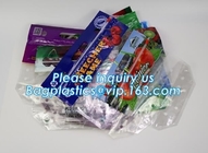 Resealable Vent Hole Plastic Bag For Fruit With Slider, OEM Printed Logo food grade Slider Storage Bags, Custom grape/fr
