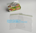 pe zipper ldpe plastic food bag  freezer storage bags, Food grade plastic packing bag  slider storage bags w