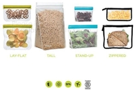 Reusable cheap wholesale plastic peva food storage bag,Reusable silicone safe PEVA food storage sandwich bag bagplastics