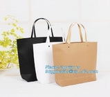 Design Luxury White Custom Craft Recycle Wine Bottle Carrier Packing Bag Gift Shopping Printed Kraft Paper Bag With Hand