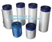 Assorted Masking Paper For Automotive Painting Covering Masking Paper Plastic Pretaped Masking Film Protection Covering