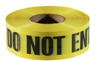 Caution Warning DANGER Tape Caution Tape Roll 3-Inch Non-Adhesive Sharp Red Color Warning Tape,Safety Caution PVC Materi