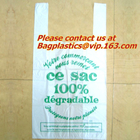 GREEN Biodegradable &amp; Compostable Pack of 75 Lexington Corn Starch Carry Bags,100% biodegradable and compostable grocery